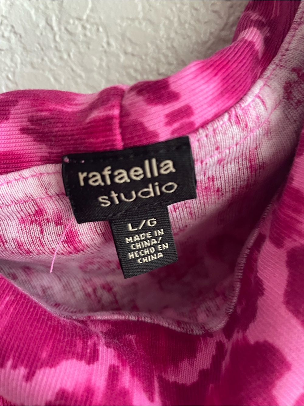 Pink Leopard Print Top - Picture 3 of 5